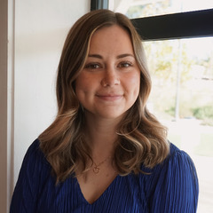 Headshot of female staff member Chloe Howe