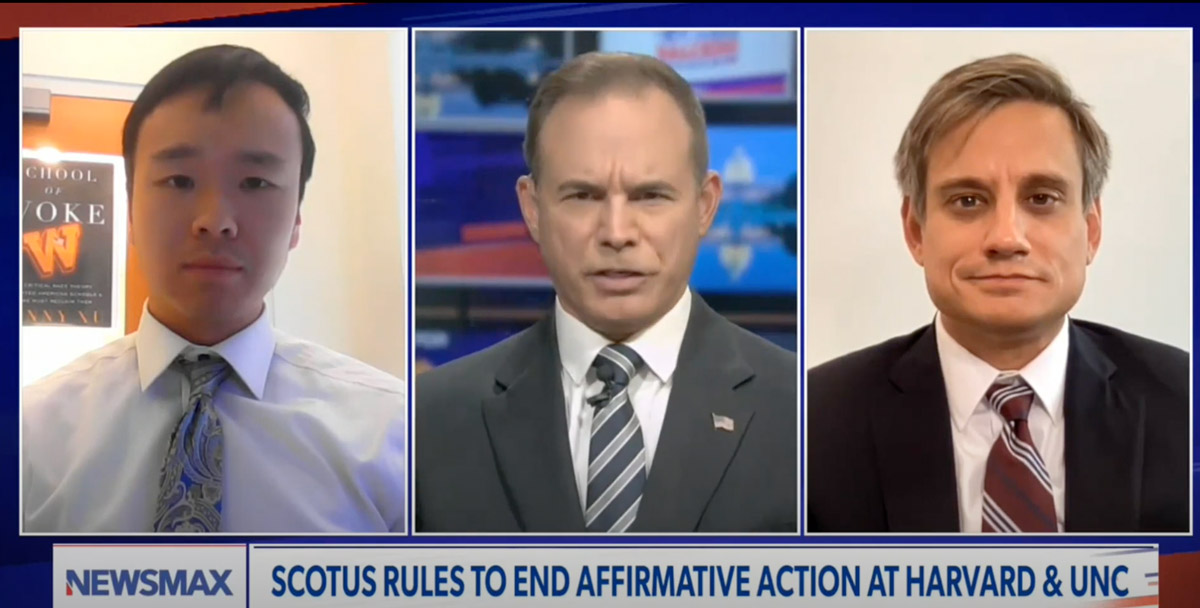 Ljc expert discuss scotus ruling on race based admissions on newsmax